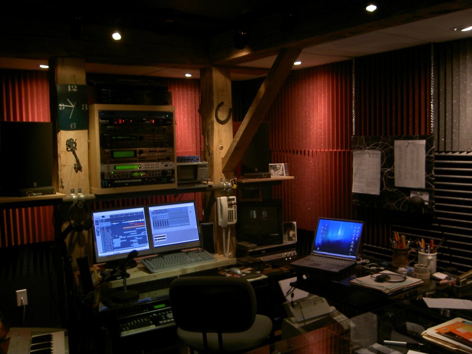 BaerTracs Music Production Room